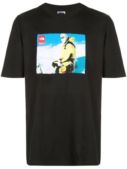 t shirt supreme x the north face