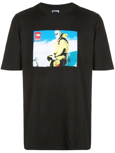 Supreme X The North Face T-shirt In Black