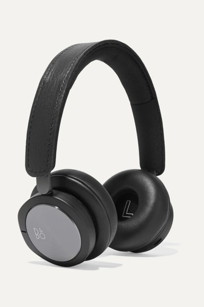 Bang & Olufsen H8i Beoplay Wireless Leather Headphones In Black