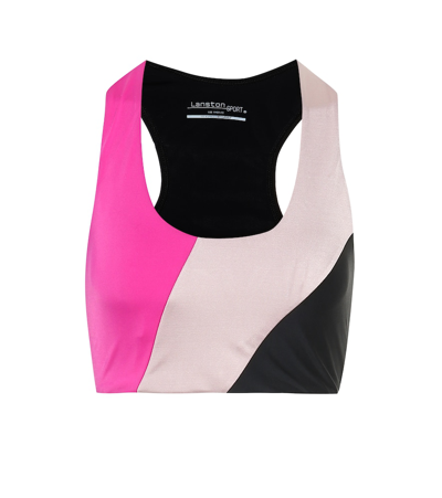 Lanston Sport Mantra Sports Bra In Pink