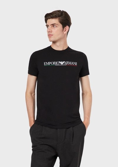Emporio Armani T-shirts - Item 12356068 In Black