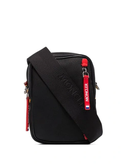 Moncler Detour Technical Cross-body Bag In Black