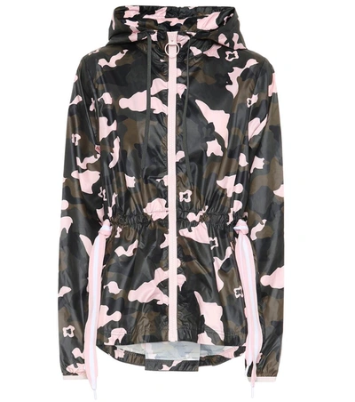 The Upside Forest Camo Ash Printed Shell Jacket