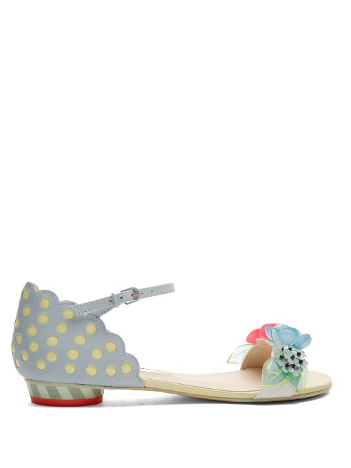 sophia webster floral sandals
