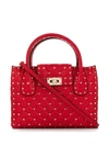 Valentino Garavani Garavani Rockstud Tote In Red