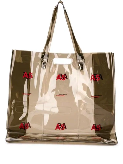Nana-nana A5 Tote - Grey In Grey