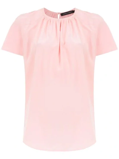 Andrea Marques Silk Blouse - Pink