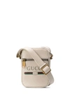 Gucci Print Leather Shoulder Bag - Neutrals
