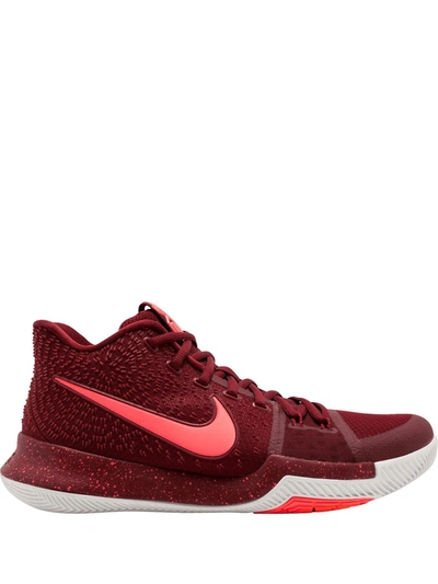 Nike Kyrie 3 Sneakers In Red