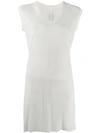 Rick Owens Sleeveless Knitted Top In White