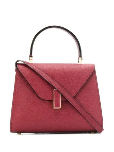 Valextra Iside Tote In Red