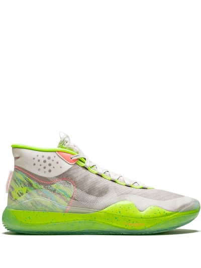 Nike Zoom Kd12 Sneakers In Grey