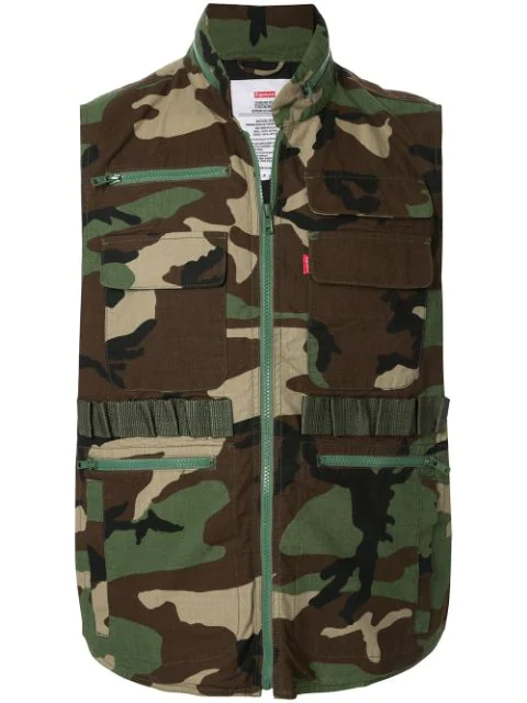 Supreme Tactical Vest Ss14 In Green | ModeSens