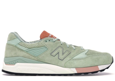 Pre-owned New Balance 998 Concepts X Tannery Mint In Mint/mint