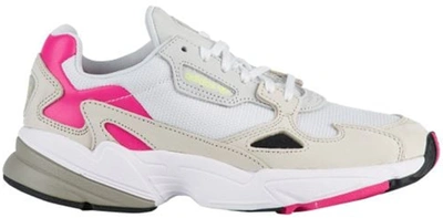 Pre-owned Adidas Originals Adidas Falcon Grey Pink (women's) In Cloud White/clear Brown/grey One