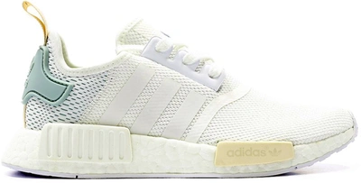 Pre-owned Adidas Originals Adidas Nmd R1 Tactile Green(women's) In White/tactile  Green | ModeSens