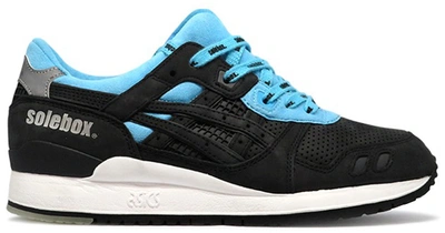 Pre-owned Asics Gel-lyte Iii Solebox Blue Carpenter Bee In Black/black