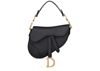 Dior - Saddle Bag - Black - Pre-Loved