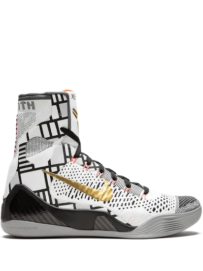 Nike Kobe 9 Elite Sneakers In White