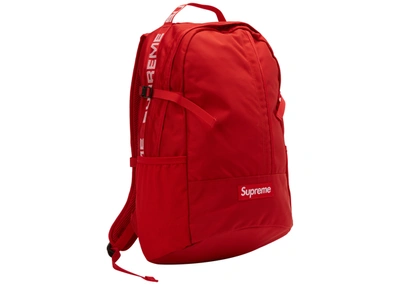 Pre-owned Supreme (ss18) Backpack Red
