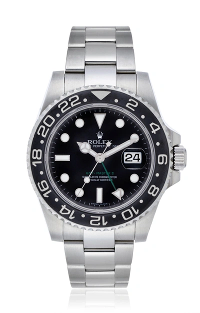 Pre-owned Rolex  Gmt-master Ii 116710ln