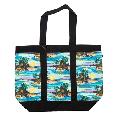 Pre-owned Bape X Undefeated Island Tote Black/multi