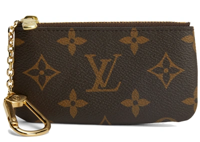 Pre-owned Louis Vuitton  Key Pouch Monogram Brown