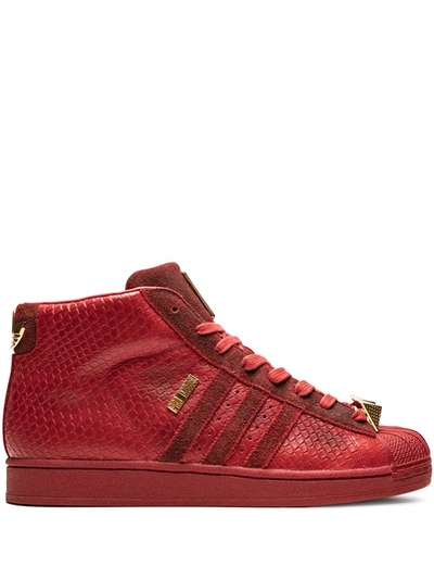 Adidas Originals Pro Model In Red