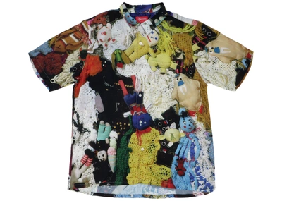 Pre-owned Supreme  Mike Kelley More Love Hours Than Can Ever Be Repaid Rayon Shirt Multicolor