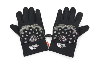 Pre-owned The North Face Bandana Gloves Black