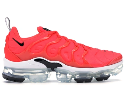 Pre-owned Nike  Air Vapormax Plus Overbranding Bright Crimson In Bright Crimson/black-white