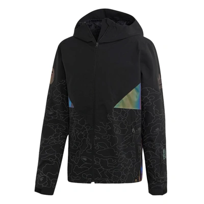 Pre-owned Bape  X Adidas Snow Jacket Black