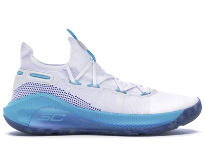 Pre-owned Under Armour  Curry 6 Christmas In The Town In White/royal
