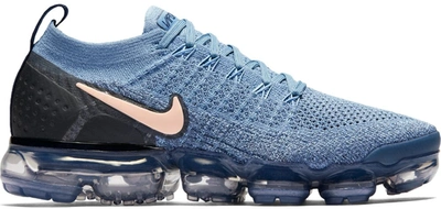 Pre-owned Nike Air Vapormax Flyknit 2 Work Blue (women's) In Work Blue/diffused Blue-blackened Blue-crimson Tint