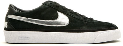 Pre-owned Nike  Sb Bruin Supreme Black In Black/metallic Silver