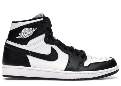 Pre-owned Jordan 1 Retro Black White (2014) In Black/white-black