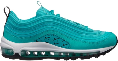 Pre-owned Nike Air Max 97 Overbranding Hyper Jade (women's) In Hyper Jade/hyper Jade-black-white