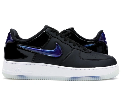 Pre-owned Nike Air Force 1 Low Playstation (2018) In Black/varsity Royal-white
