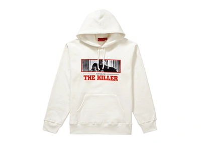 Pre-owned Supreme  The Killer Hooded Sweatshirt White