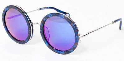 Pre-owned Bape  Bs13027 Sunglasses Blue