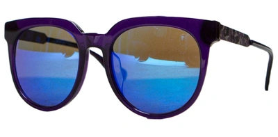 Pre-owned Bape  Bs13048 Sunglasses Purple