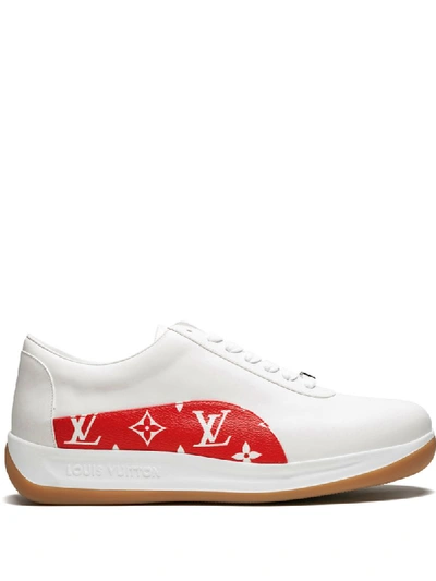 Pre-owned Louis Vuitton X Supreme Sport Sneakers In White
