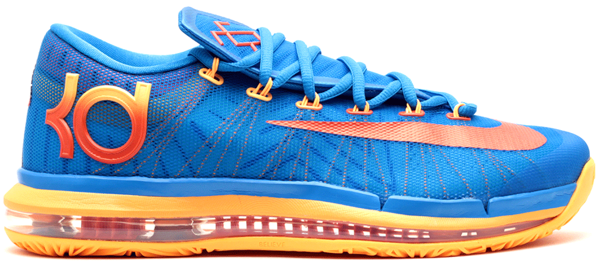 kd 6 blue and orange