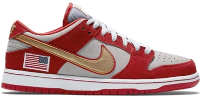 Pre-owned Nike  Dunk Sb Low Nasty Boys In Cinncinati Reds
