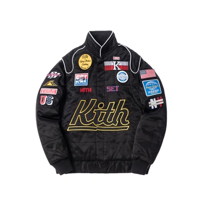 Pre-owned Kith  Racing Jacket Black