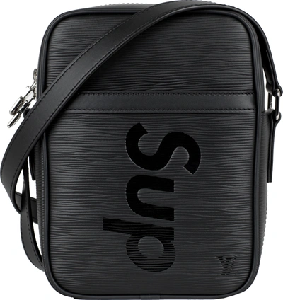 Pre-owned Supreme Louis Vuitton X  Danube Epi Pm Black