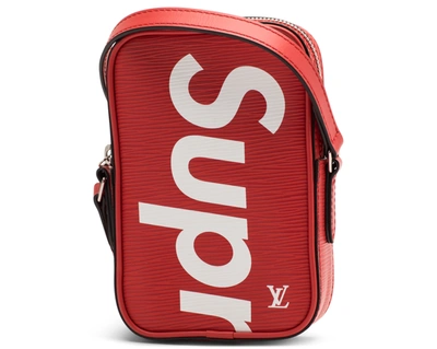 Pre-owned Supreme Louis Vuitton X  Danube Epi Ppm Red