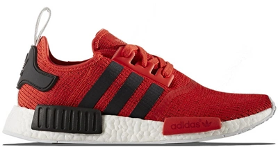 Pre-owned Adidas Originals  Nmd R1 Red Black In Core Red/core Black/white