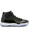 Jordan Air  11 Retro Space Jam 2017 Release In Black/ Varsity Royal