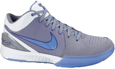 Pre-owned Nike  Kobe 4 Mpls In Stealth/university Blue-white-varsity Purple